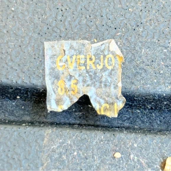 Vtg Y2k Steve Madden Women 8.5 Slinky Chunky Wedge Platform Sandals Slide Black - Picture 8 of 8